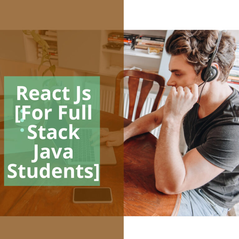 React Js [For Full Stack Java Students]